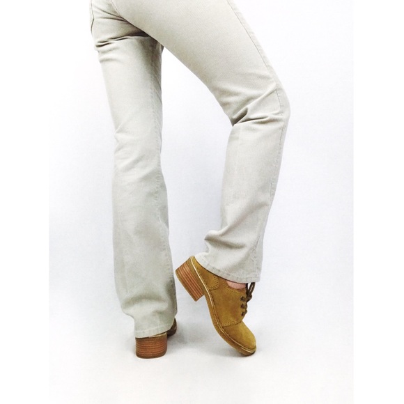 Y2K Suede Square-Toe Derby Shoes | Size 8 - Picture 1 of 11